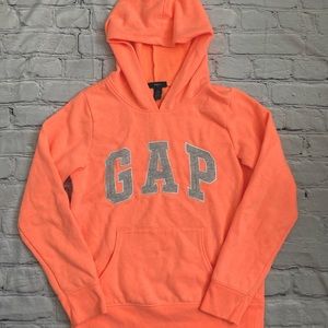 COPY - GapKids Neon Orange Hoodie